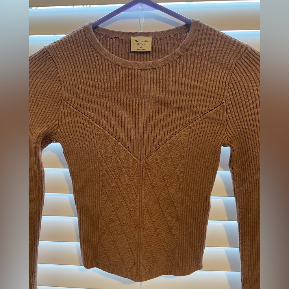 Abercrombie Ribbed Sweater Top